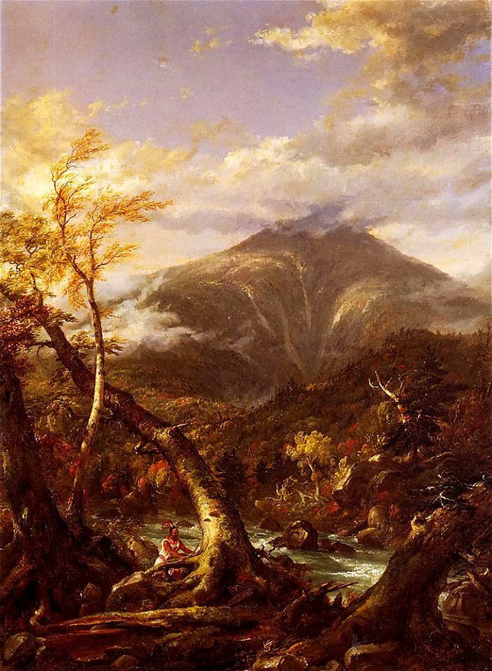 Cole Thomas Indian Pass Tahawus 1847