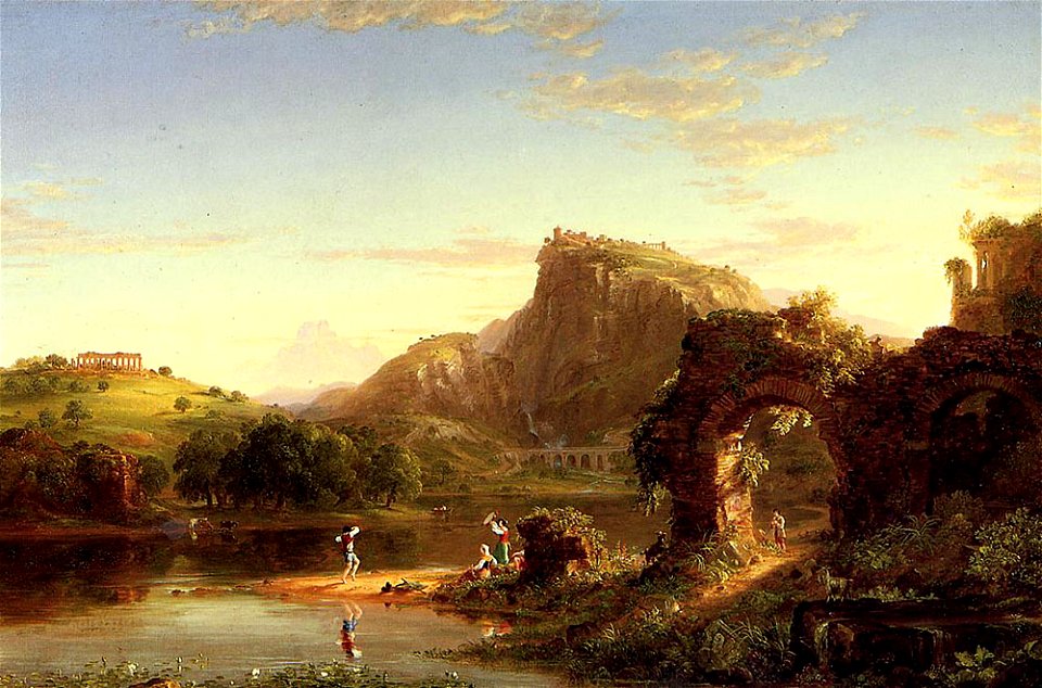 Cole Thomas L-Allegro (Italian Sunset 1845