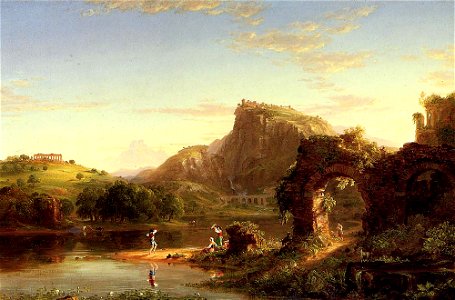 Cole Thomas L-Allegro (Italian Sunset 1845