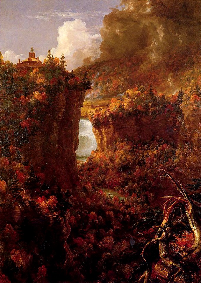 Cole Thomas Portage Falls on the Genesee 1839