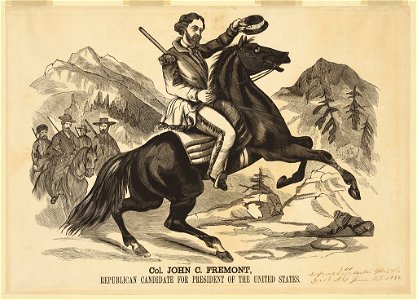 Col. John C. Fremont, Republican candidate for the President of the United States LCCN2003689275