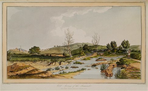 Cold spring of the Scamander - Gell William Sir - 1804
