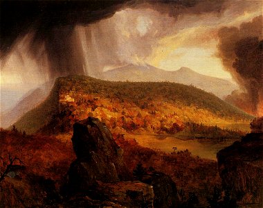 Cole Thomas Catskill Mountain House The Four Elements 1843-44