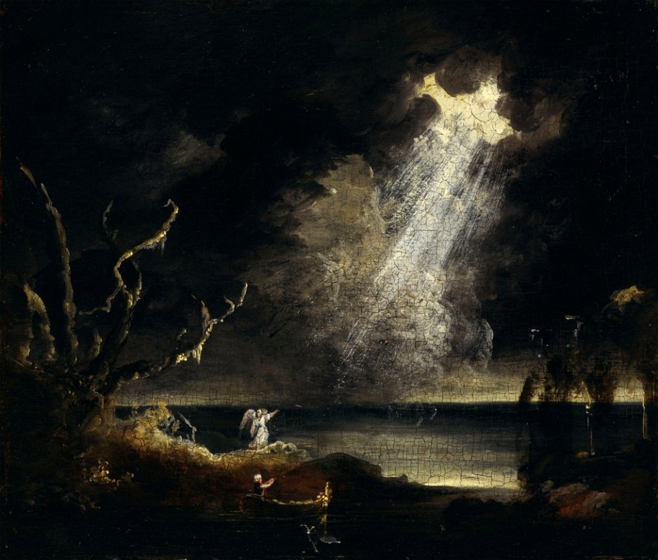 Thomas Cole - The Voyage of Life Old Age, 1839 (Albany Institute of History & Art)