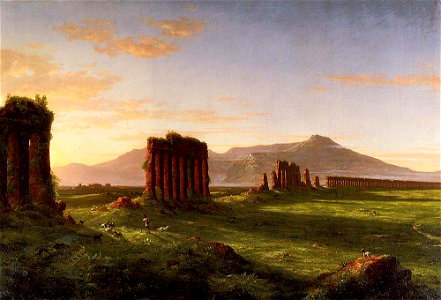 Cole Thomas Roman Campagna 1843