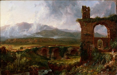 Cole Thomas A View near Tivoli (Morning 1832