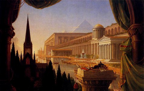 Cole Thomas The Architect-s Dream 1840