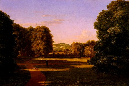 Cole Thomas The Gardens of the Van Rensselaer Manor House 1840