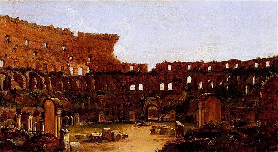 Cole Thomas Interior of the Colosseum Rome 1832