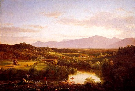 Cole Thomas River in the Catskills 1843