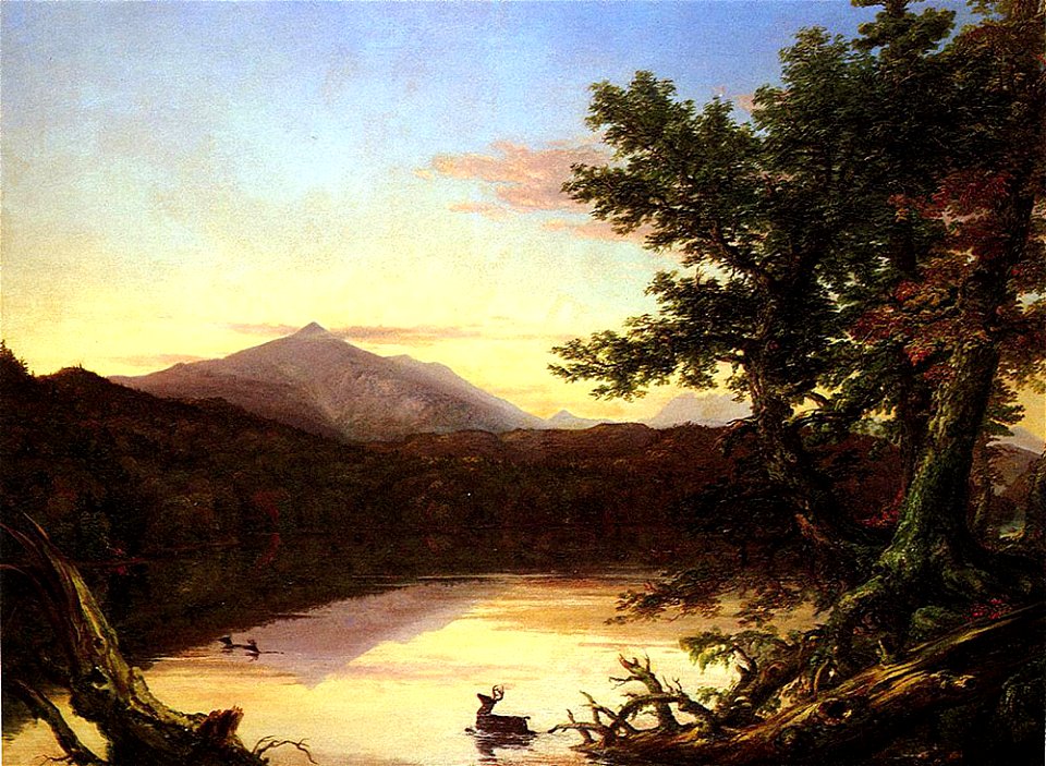 Cole Thomas Schroon Lake 1838-40
