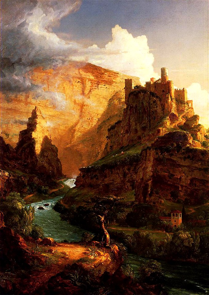 Cole Thomas Valley of the Vaucluse 1841