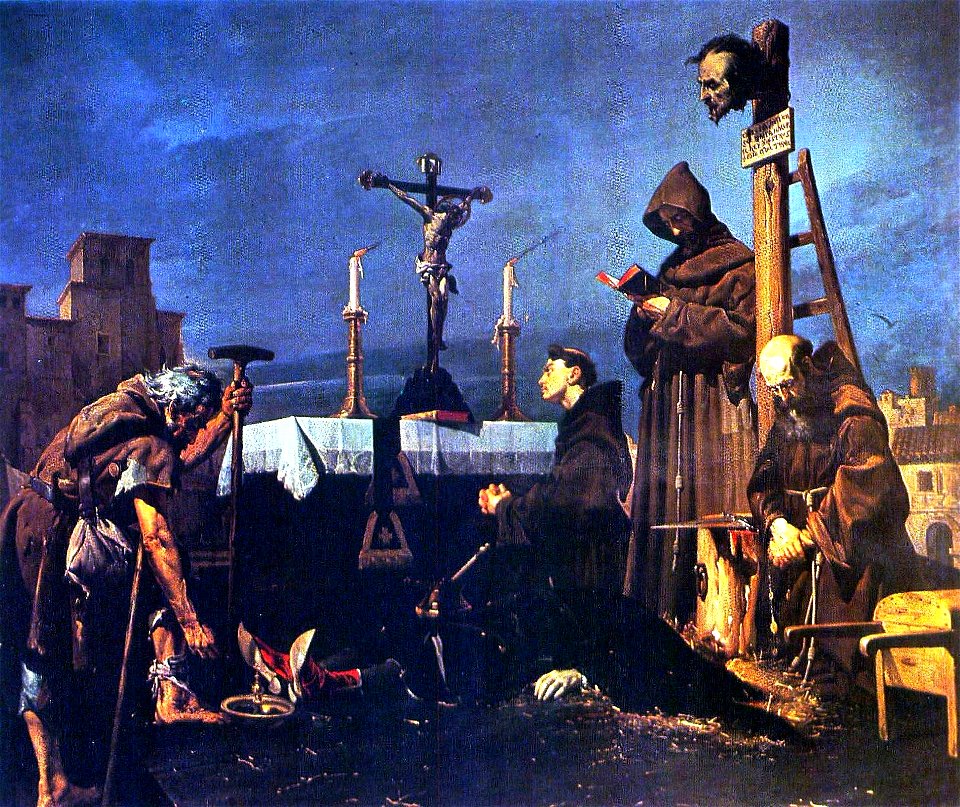 Colecta para sepultar el cadáver de don Álvaro de Luna (1866)