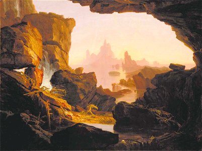Cole Thomas The Subsiding of the Waters of the Deluge 1829