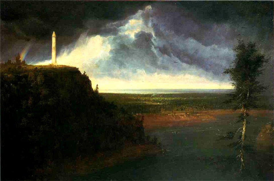 Cole, Thomas - Brock's Monument - 19th century