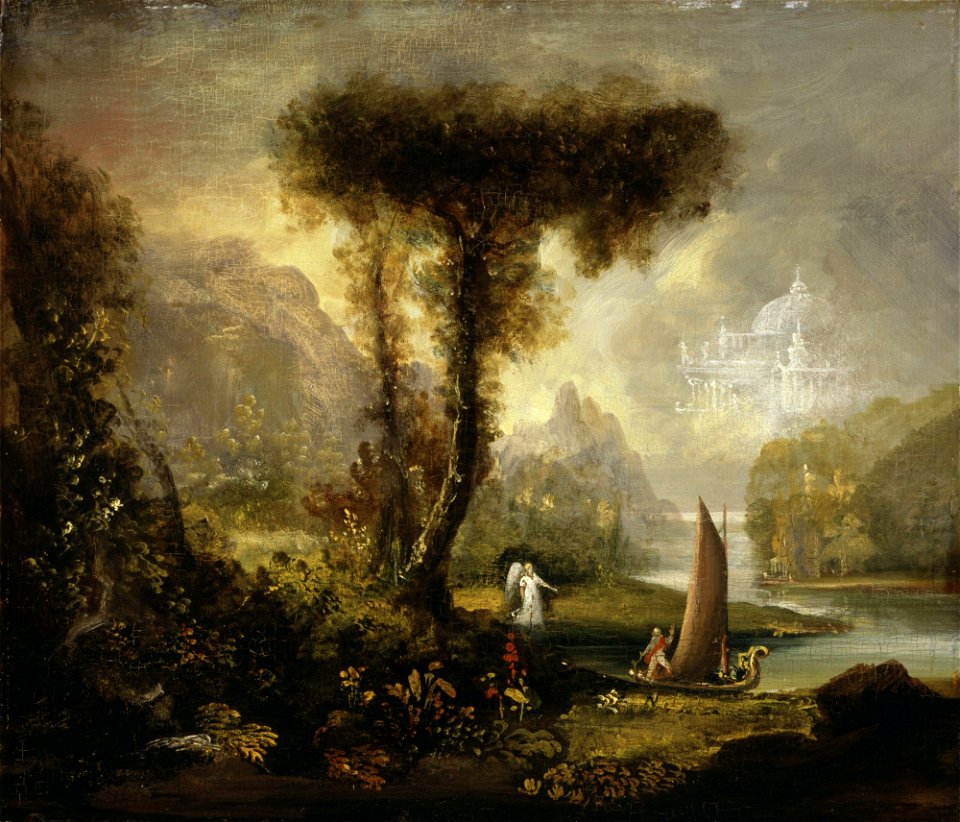 Thomas Cole - The Voyage of Life Youth, 1839 (Albany Institute of History & Art)