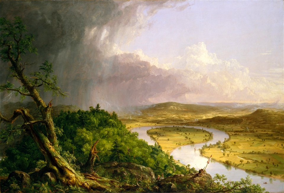 Cole Thomas The Oxbow (The Connecticut River near Northampton 1836)