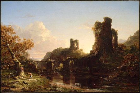 Cole Thomas An Italian Autumn 1844