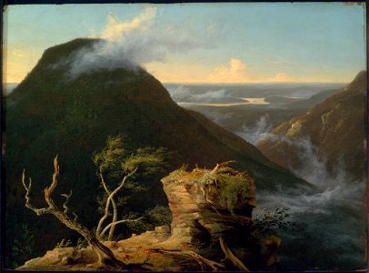 Thomas Cole - View of the Round-Top in the Catskill Mountains - 47.1200 - Museum of Fine Arts. Free illustration for personal and commercial use.