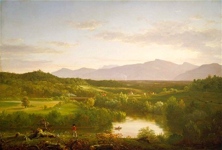 Thomas Cole - River in the Catskills - 47.1201 - Museum of Fine Arts. Free illustration for personal and commercial use.