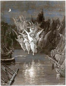 Coleridge - La Chanson du vieux marin, trad. Barbier, 1877 (page 75 crop)