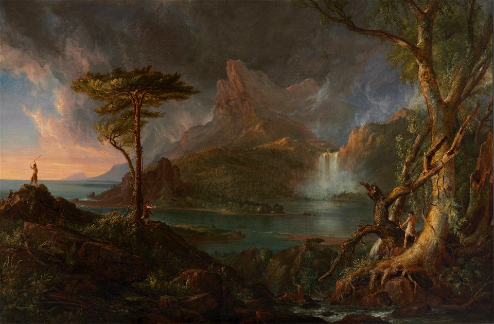 Thomas Cole A Wild Scene