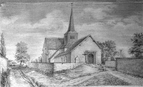 Coligny à val des marais église bmr 72 002