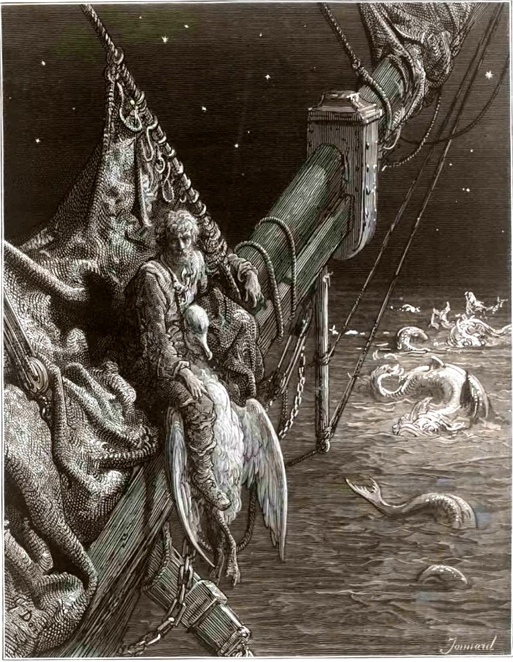 Coleridge - La Chanson du vieux marin, trad. Barbier, 1877 (page 59 crop)