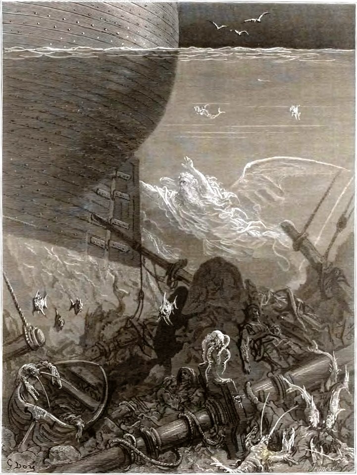 Coleridge - La Chanson du vieux marin, trad. Barbier, 1877 (page 43 crop)