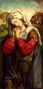 Colijn de Coter - The Mourning Mary Magdalene - Google Art Project. Free illustration for personal and commercial use.