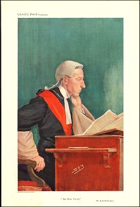BJS Coleridge, Vanity Fair, 1909-01-13