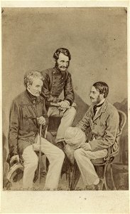 Colin Campbell, 1st Baron Clyde; Sir James Hope Grant; Rose Mansfield, 1st Baron Sandhurst by Henry Hering