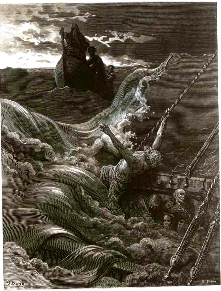 Coleridge - La Chanson du vieux marin, trad. Barbier, 1877 (page 79 crop)