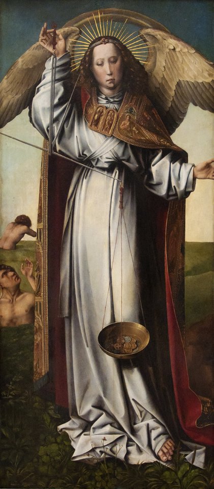 Colijn de Coter (ca.1440-1445–ca.1522-1532) - De aartsengel Michaël - MSK Brussel 25-02-2011 11-51-47