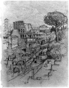 Coliseum from Palatine, Rome LCCN2003665397