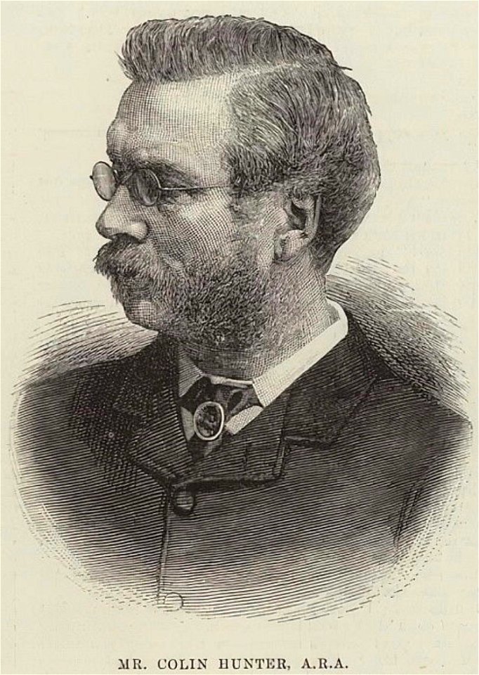 Colin Hunter ARA, 1884