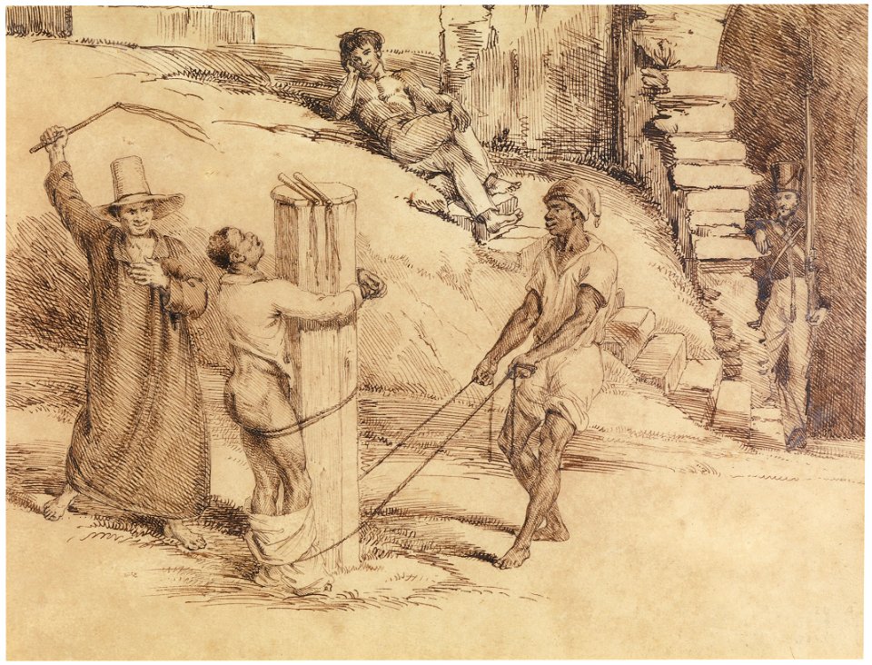 Black punishment at Rio Janeiro, da Coleção Brasiliana Iconográfica