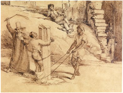 Black punishment at Rio Janeiro, da Coleção Brasiliana Iconográfica
