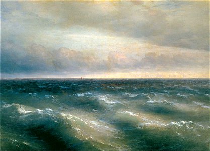 Black sea by Ivan Aivazovsky