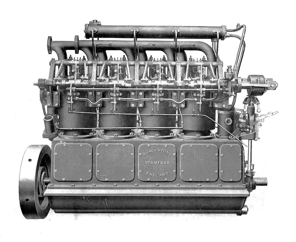Blackstone reversible oil engine (Rankin Kennedy, Modern Engines, Vol II)