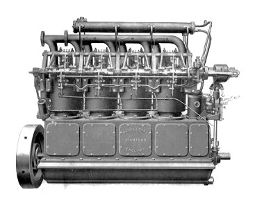 Blackstone reversible oil engine (Rankin Kennedy, Modern Engines, Vol II)