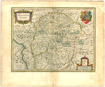 Blaeu 1645 - Nassovia Comitatus