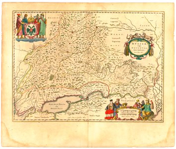 Blaeu 1645 - Russiæ vulgo Moscovia pars australis