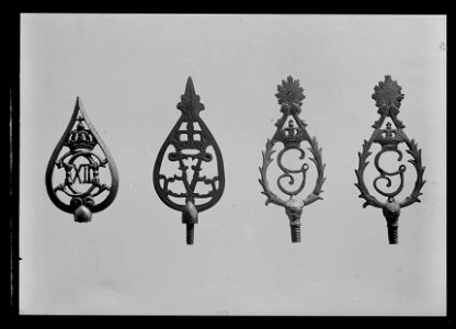 Blad till fanspets, Sverige 1771-1792 - Livrustkammaren - 34626
