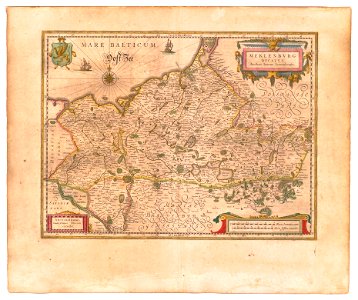 Blaeu 1645 - Meklenburg Ducatus