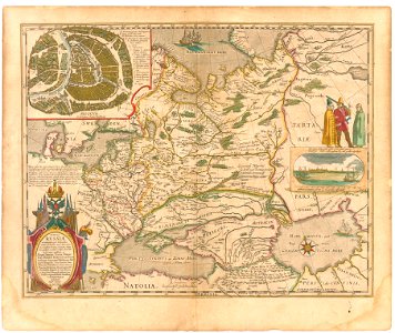 Blaeu 1645 - Tabula Russiæ. Free illustration for personal and commercial use.