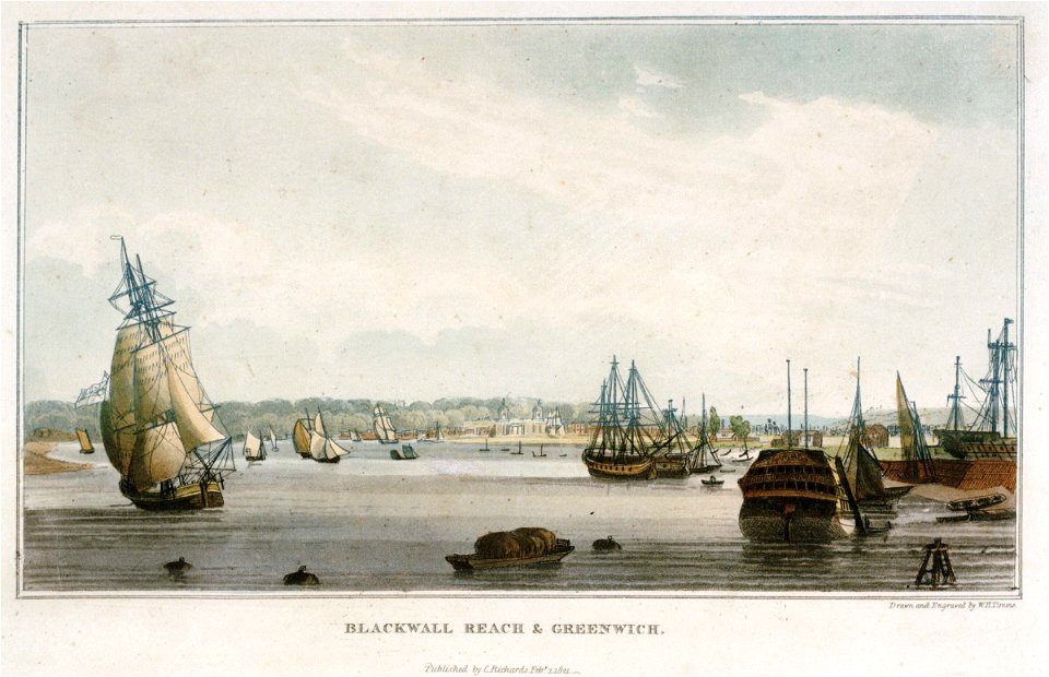 Blackwall Reach and Greenwich RMG PU1369