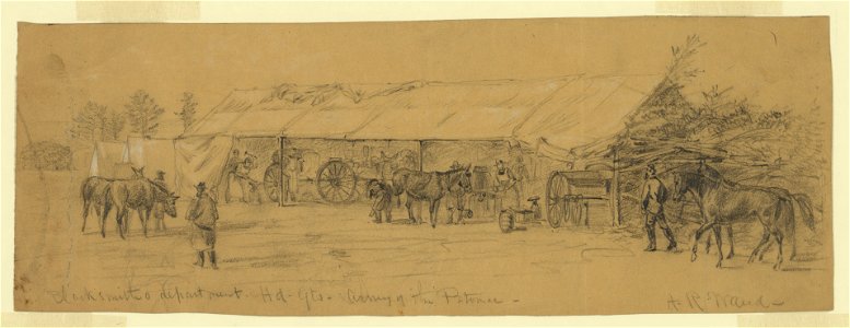 Blacksmiths department Hd. qts. Army of the Potomac LCCN2004660891