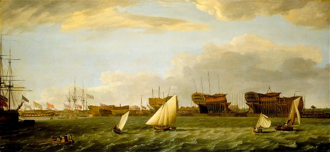 Blackwall Yard from the Thames
