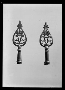 Blad till fanspets, Sverige 1720-1751 - Livrustkammaren - 26064